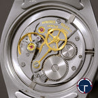 นาฬิกา Rolex Ref.6426 หน้าปัดสีเงิน สายOysterแท้ ตัวเรือนไม่เคยขัด มีใบ ปี1973 ไขลาน ขนาด 34 mm