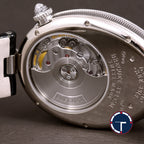 นาฬิกา Breguet Reine De Naples White Gold With Black Leather Watch MOP Dial Shopไทย ปี2022 Automatic ขนาด 29.5 x 37 mm