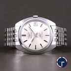 นาฬิกา Longines Ultra Chron หน้าปัดสีเงิน ทรงจานบิน สายเหล็กแท้ Automatic ขนาด 35 mm