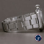 นาฬิกา Rolex Ref.6426 หน้าปัดสีเงิน สายOysterแท้ ตัวเรือนไม่เคยขัด มีใบ ปี1973 ไขลาน ขนาด 34 mm