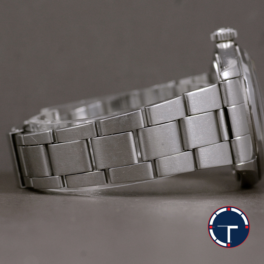 นาฬิกา Rolex Ref.6426 หน้าปัดสีเงิน สายOysterแท้ ตัวเรือนไม่เคยขัด มีใบ ปี1973 ไขลาน ขนาด 34 mm