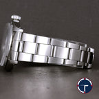 นาฬิกา Rolex Oyster Ref.6427 หน้าปัดสีฟ้า ขอบรางรถไฟ สายOysterแท้แบบม้วน นาฬิกาปี1975 ไขลาน ขนาด 34 mm