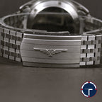 นาฬิกา Longines Ultra Chron หน้าปัดสีเงิน ทรงจานบิน สายเหล็กแท้ Automatic ขนาด 35 mm