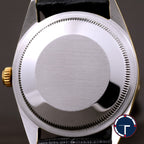 นาฬิกา Rolex Air-King Gold Capped Ref.5520 หน้าปัดลายผ้า ตัวเรือนทองหุ้ม มีสายเหล็กOysterแท้ทองหุ้ม นาฬิกาปี1971 Automatic ขนาด 34 mm