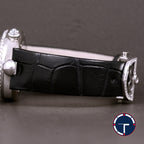 นาฬิกา Breguet Reine De Naples White Gold With Black Leather Watch MOP Dial Shopไทย ปี2022 Automatic ขนาด 29.5 x 37 mm
