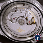 นาฬิกา Omega "Unpolished" Seamaster Casino Royale James Bond Limited Edition Co-Axial หน้าปัดสีกรมท่า เกลียวกระสุน ขอบฟิล์มเดิม ตัวเรือนไม่เคยขัด สายเหล็กแท้ กล่อง ใบครบ นาฬิกาปี2006 Automatic ขนาด 41 mm