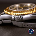 นาฬิกา Rolex Yacht-Master Ref.168623 SeriesA หน้าสีเทา 2กษัตริย์ กระจกSapphire สายOysterแท้ นาฬิกาปี1998 Automatic ขนาด 36 mm