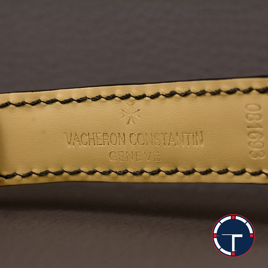 นาฬิกา Vacheron Constantin Extra-thin Ref.33093 White Dial, 18K White Gold หน้าปัดสีขาว ตัวเรือนทองคำขาว สายหนังแท้ หัวเข็มขัดแท้ ไขลาน ขนาด 31 mm