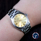 นาฬิกา Rolex Air-King Ref.5500 หน้าปัดสีทอง สายOysterแท้ Automatic ขนาด 34 mm
