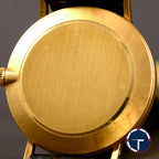 นาฬิกา Rolex Cellini "Unpolished" หน้าปัดสีทอง ตัวเรือนทองคำ18Kทรงกลม ตัวเรือนไม่เคยขัด สายหนังแท้ หัวเข็มขัดแท้ นาฬิกาปี1976 ไขลาน ขนาด 31 mm