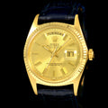 **HOLD** นาฬิกา Rolex Day-Date Ref.1803 หน้าปัดสีทอง ขอบหยักทองคำ18K ตัวเรือนทองคำ18K นาฬิกาปี1970 Automatic ขนาด 36 mm