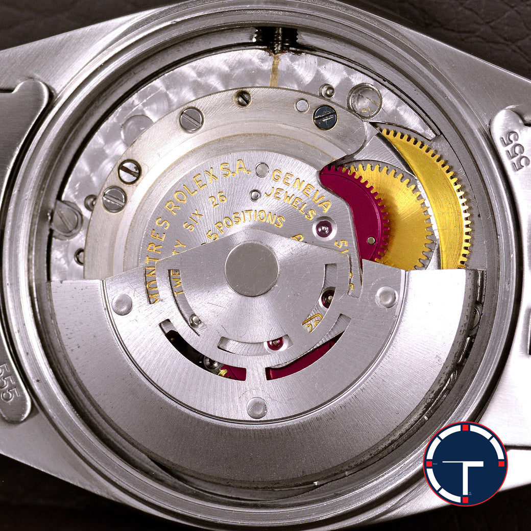 นาฬิกา Rolex DateJust Ref.1601 Sigma หน้าปัดสีเงิน หลักชั่วโมงทองคำขาว ขอบทองคำขาวฝังเพชร(ทำใหม่) สายจูบีลี่แท้ นาฬิกาปี1969 Automatic ขนาด 36 mm