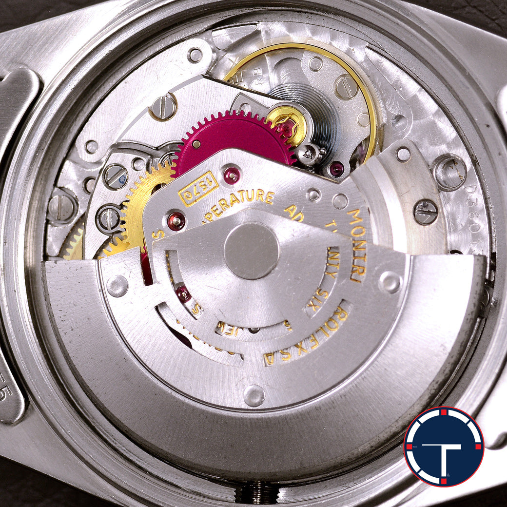 นาฬิกา Rolex DateJust Ref.1601 Sigma หน้าปัดสีเงิน หลักชั่วโมงทองคำขาว ขอบทองคำขาวฝังเพชร(ทำใหม่) สายจูบีลี่แท้ นาฬิกาปี1969 Automatic ขนาด 36 mm