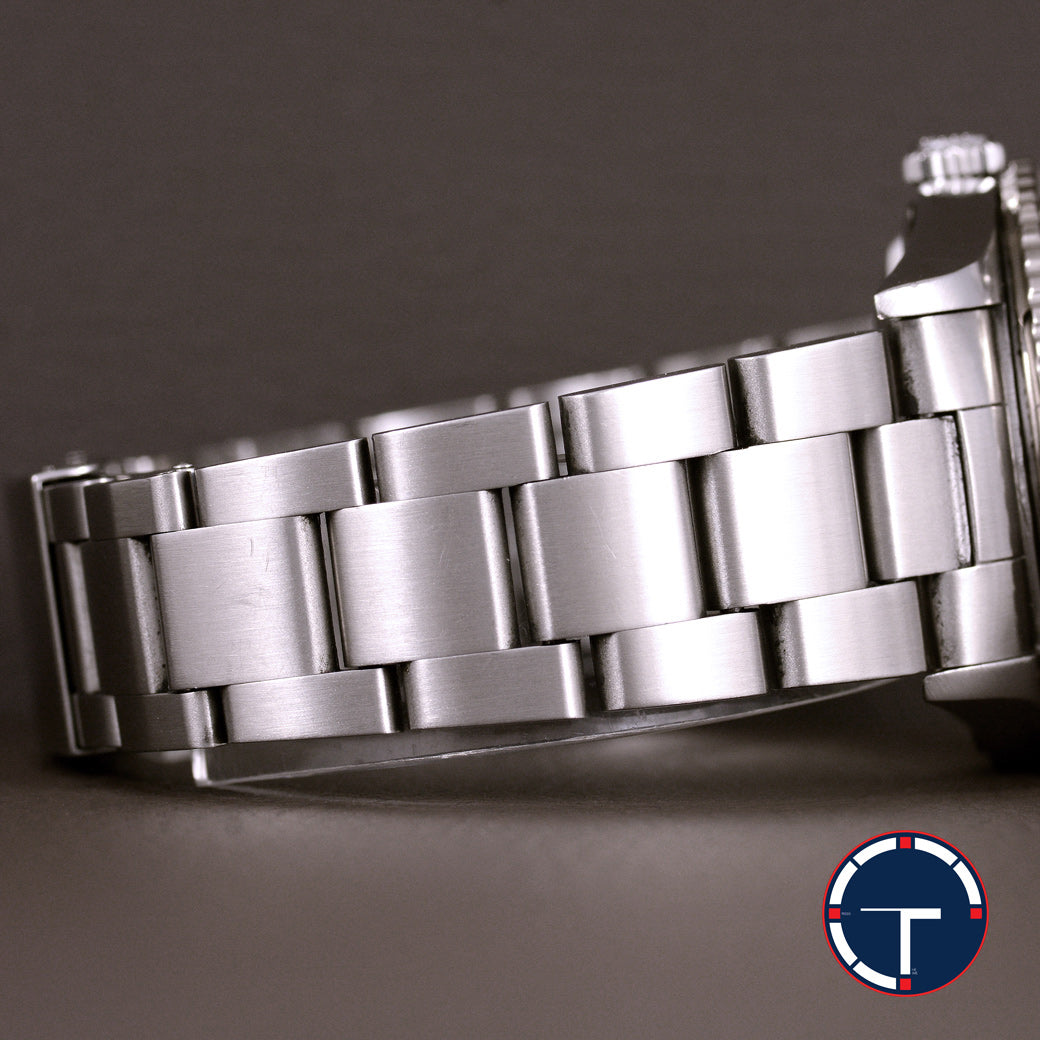 นาฬิกา Rolex DateJust Turn-O-Graph Thunderbird SeriesF Blue Dial Ref.16264 หน้าปัดสีน้ำเงิน ขอบทองคำขาว กระจกSapphireเลเซอร์ สายOysterแท้ นาฬิกาปี2005 Automatic ขนาด 36 mm