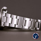 นาฬิกา Rolex DateJust Turn-O-Graph Thunderbird SeriesF Blue Dial Ref.16264 หน้าปัดสีน้ำเงิน ขอบทองคำขาว กระจกSapphireเลเซอร์ สายOysterแท้ นาฬิกาปี2005 Automatic ขนาด 36 mm