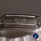 นาฬิกา Rolex DateJust Turn-O-Graph Thunderbird SeriesF Blue Dial Ref.16264 หน้าปัดสีน้ำเงิน ขอบทองคำขาว กระจกSapphireเลเซอร์ สายOysterแท้ นาฬิกาปี2005 Automatic ขนาด 36 mm