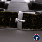 นาฬิกา Rolex Cellini "Unpolished" White Gold หน้าปัดสีเงิน ตัวเรือนทองคำขาวทรงไข่นอน ไม่เคยขัด สายหนังเดิม หัวเข็มขัดแท้ นาฬิกาปี1976 ไขลาน(Manual Winding) ขนาด 31 mm