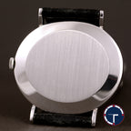 นาฬิกา Rolex Cellini "Unpolished" White Gold หน้าปัดสีเงิน ตัวเรือนทองคำขาวทรงไข่นอน ไม่เคยขัด สายหนังเดิม หัวเข็มขัดแท้ นาฬิกาปี1976 ไขลาน(Manual Winding) ขนาด 31 mm