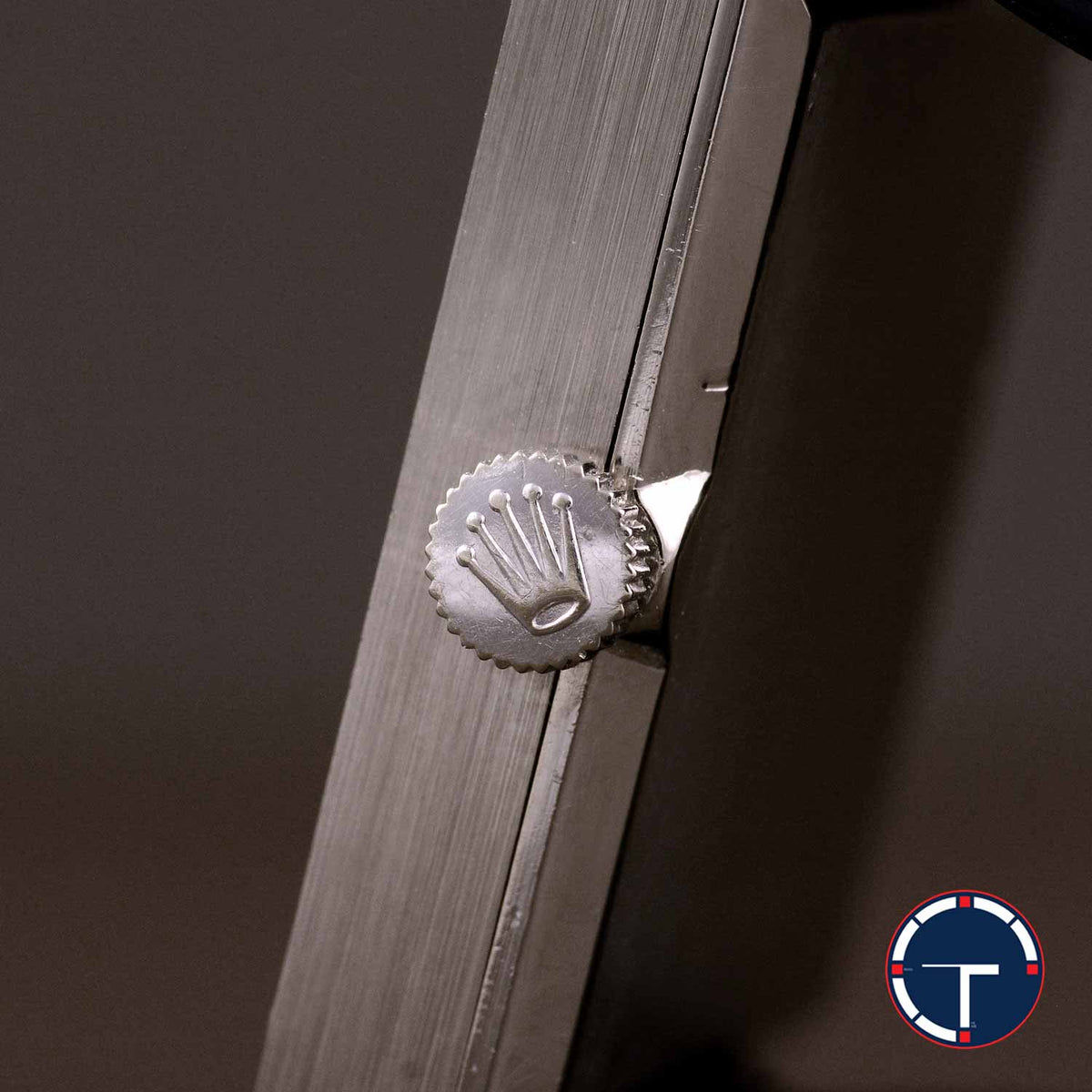 นาฬิกา Rolex Cellini "Unpolished" Ref.4014 18K White Gold หน้าฟ้าสีฟ้าทูโทน ทรงสี่เหลี่ยมผืนผ้าทองคำขาว"ไม่เคยขัด" นาฬิกาปี1975 ไขลาน(Manual Winding) ขนาด 22x30 mm