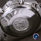 นาฬิกา Omega Speedmaster Tripledate Blue Dial หน้าปัดสีน้ำเงิน สายเหล็กแท้ นาฬิกาปี1995 Automatic ขนาด 39 mm