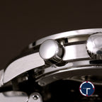 นาฬิกา Omega Speedmaster Tripledate Blue Dial หน้าปัดสีน้ำเงิน สายเหล็กแท้ นาฬิกาปี1995 Automatic ขนาด 39 mm