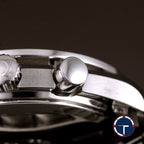 นาฬิกา Omega Speedmaster Tripledate Blue Dial หน้าปัดสีน้ำเงิน สายเหล็กแท้ นาฬิกาปี1995 Automatic ขนาด 39 mm