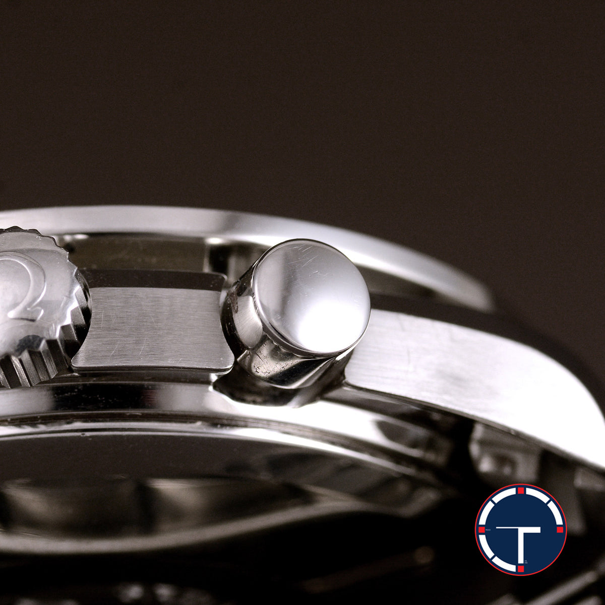 นาฬิกา Omega Speedmaster Tripledate Blue Dial หน้าปัดสีน้ำเงิน สายเหล็กแท้ นาฬิกาปี1995 Automatic ขนาด 39 mm