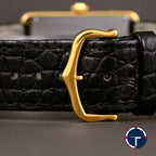 นาฬิกา Cartier Tank Solo watch 18K Yellow Gold หน้าปัดสีขาว หลักชั่วโมงเลขโรมัน สายหนังแท้ หัวเข็มขัดแท้ Quartz ขนาด 27.4x34.8 mm (Size L)