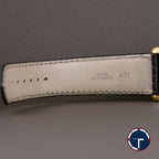 นาฬิกา Cartier Tank Solo watch 18K Yellow Gold หน้าปัดสีขาว หลักชั่วโมงเลขโรมัน สายหนังแท้ หัวเข็มขัดแท้ Quartz ขนาด 27.4x34.8 mm (Size L)