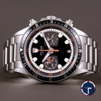นาฬิกา Tudor Heritage Chrono Ref.70330N หน้าปัดสีดำขอบขาว ขอบฟิล์ม สายOysterแท้ กล่อง+การ์ด+Tag นาฬิกาปี2013 Automatic ขนาด 42 mm