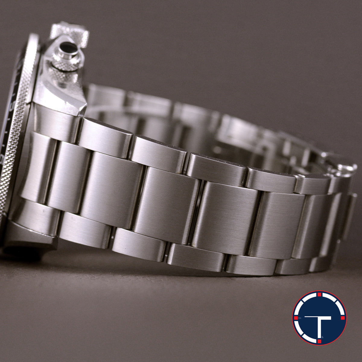นาฬิกา Tudor Heritage Chrono Ref.70330N หน้าปัดสีดำขอบขาว ขอบฟิล์ม สายOysterแท้ กล่อง+การ์ด+Tag นาฬิกาปี2013 Automatic ขนาด 42 mm