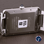 นาฬิกา Cartier Tank Must หน้าปัดสีขาวลายGuilloché(กิโยเช่) สายเหล็กแท้ กล่อง+ใบ Automatic ขนาด 31x41 mm (Size XL)