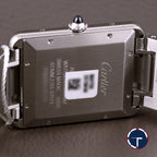นาฬิกา Cartier Tank Must หน้าปัดสีขาวลายGuilloché(กิโยเช่) สายเหล็กแท้ กล่อง+ใบ นาฬิกาปี2026 Automatic ขนาด 31x41 mm (Size XL)