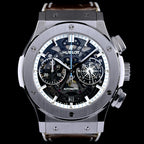 นาฬิกา Hublot Classic Fusion La Grande Odysse Limited Edition of 100Pcs (นาฬิกาเป็นลำดับที่1) หน้าปัดSkeleton มีใบ นาฬิกาปี2016 Automatic ขนาด 42 mm