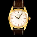 นาฬิกา Rolex Oyster Ref.6427 หน้าปัดสีขาว ตัวเรือนชุบทอง นาฬิกาปี1959 ไขลาน(Manual Winding) ขนาด 34 mm