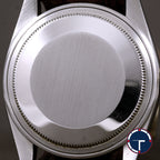 Rolex DateJust Ref.16013 หน้าผ้าสีทอง ขอบหยักทองคำ18K นาฬิกาปี1986 Automatic ขนาด 36 mm