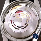 Rolex DateJust Ref.16013 หน้าผ้าสีทอง ขอบหยักทองคำ18K นาฬิกาปี1986 Automatic ขนาด 36 mm