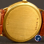 นาฬิกา Audemars Piguet (AP) Vintage 18K Yellow Gold Original Buckle หน้าปัดสีขาว หลักชั่วโมงเลขโรมัน ตัวเรือนทองคำ18K หัวเข็มขัดแท้ Quartz ขนาด 31 mm