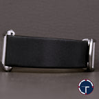 นาฬิกา Cartier Unpolished Tank Basculante Ref.2386 หน้าปัดสีดำ หลักชั่วโมงเลขอารบิก สายผ้าแท้ หัวเข็มขัด Quartz ขนาด 22 x 32 mm