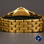 นาฬิกา Cartier "Unpolished" Cougar Ref.887904 18k Yellow Gold หน้าปัดสีขาว หลักชั่วโมงเลขโรมัน ตัวเรือนและสายทองคำ18K Quartz ขนาด 32 mm