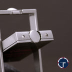 นาฬิกา Cartier Tank Basculante(บาส-คู-แลน-เต้) Ref.2390 หน้าปัดสีขาวลายGuilloché(กิโยเช่) หลักชั่วโมงเลขโรมัน หัวเข็มขัดแท้ ไขลาน ขนาด 38x25 mm