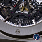 นาฬิกา Hublot Classic Fusion La Grande Odysse Limited Edition of 100Pcs (นาฬิกาเป็นลำดับที่1) หน้าปัดSkeleton มีใบ นาฬิกาปี2016 Automatic ขนาด 42 mm