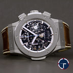 นาฬิกา Hublot Classic Fusion La Grande Odysse Limited Edition of 100Pcs (นาฬิกาเป็นลำดับที่1) หน้าปัดSkeleton มีใบ นาฬิกาปี2016 Automatic ขนาด 42 mm