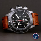 นาฬิกา Jaeger-Lecoultre Master Compressor Diving Chonograph GMT U.S. Navy Seal Limited1500เรือน มีสายหนังและหัวเข็มขัดแท้ Automatic ขนาด 46 mm