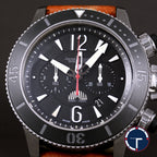 นาฬิกา Jaeger-Lecoultre Master Compressor Diving Chonograph GMT U.S. Navy Seal Limited1500เรือน มีสายหนังและหัวเข็มขัดแท้ Automatic ขนาด 46 mm