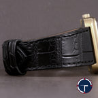 นาฬิกา Omega De Ville หน้าปัดสีทองเข้ม กะไหล่ทอง ทรงสีเหลี่ยมผืนผ้า Automatic ขนาด 31x36 mm