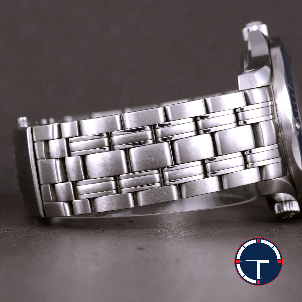 นาฬิกา Omega Seamaster Professional Diver 300 Co-Axial หน้าปัดสีน้ำเงิน สายเหล็กแท้ มีกล่อง+ใบ นาฬิกาปี2014 Automatic ขนาด 42 mm