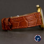 นาฬิกา Omega De ville หน้าดาว เรือนกะไหล่ทอง ทรงสี่เหลี่ยม นาฬิกาปี1973 ขนาด 35 x 36 mm