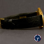 นาฬิกา Patek Philippe Calatrava Ref.5006 หน้าปัดสีขาว หลักชั่วโมงเพรชเล็กแท้ ขอบเพชรแท้ ตัวเรือนทองคำ18K สายหนังแท้ หัวเข็มขัดแท้ ไขลาน ขนาด 33.5 mm