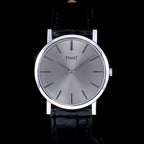 นาฬิกา Piaget Altiplano Ref.903 18k White Gold หน้าปัดสีเทา ตัวเรือนทองคำขาว18K หัวเข็มขัดแท้ ไขลาน ขนาด 32 mm